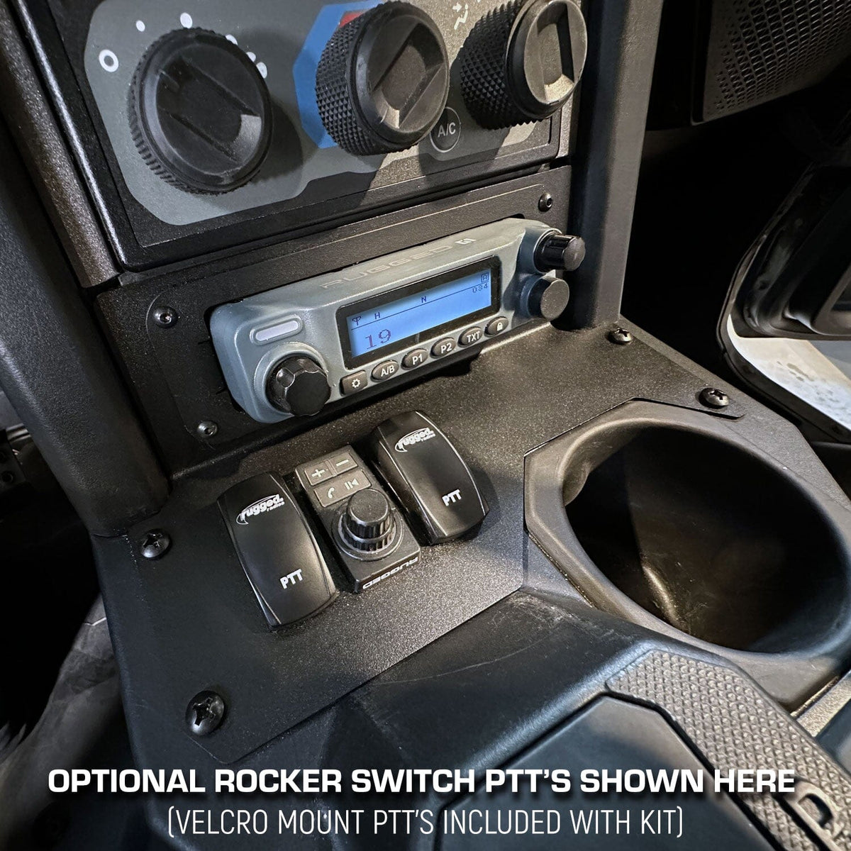 Rugged Radios Polaris Xpedition Complete Communication Kit /w Bluetooth Intercom & 2-Way Radio - STX Stereo Remote Head Intercom / G1 GMRS XPED-STX-RS-G1-HK