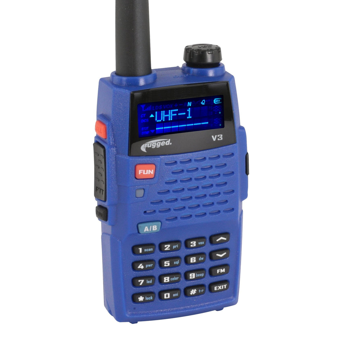 Rugged Radios ANALOG ONLY - Rugged V3 - Business Band Two Way Handheld Radio V3
