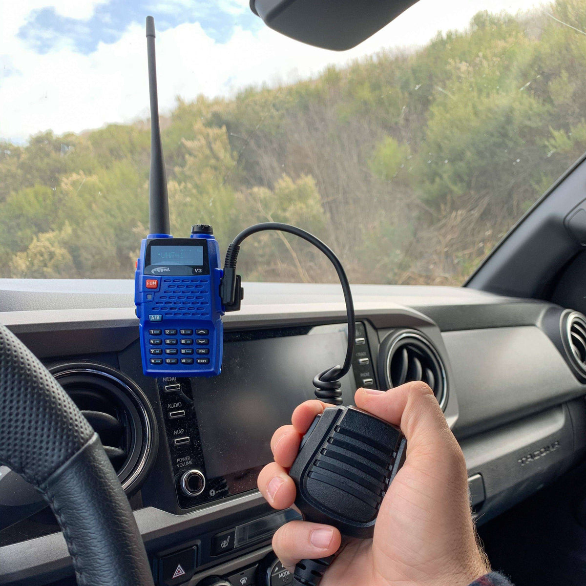 Rugged Radios V3 - Business Band Two Way Handheld Radio - Analog Only (2 Pack) V3-2-PACK