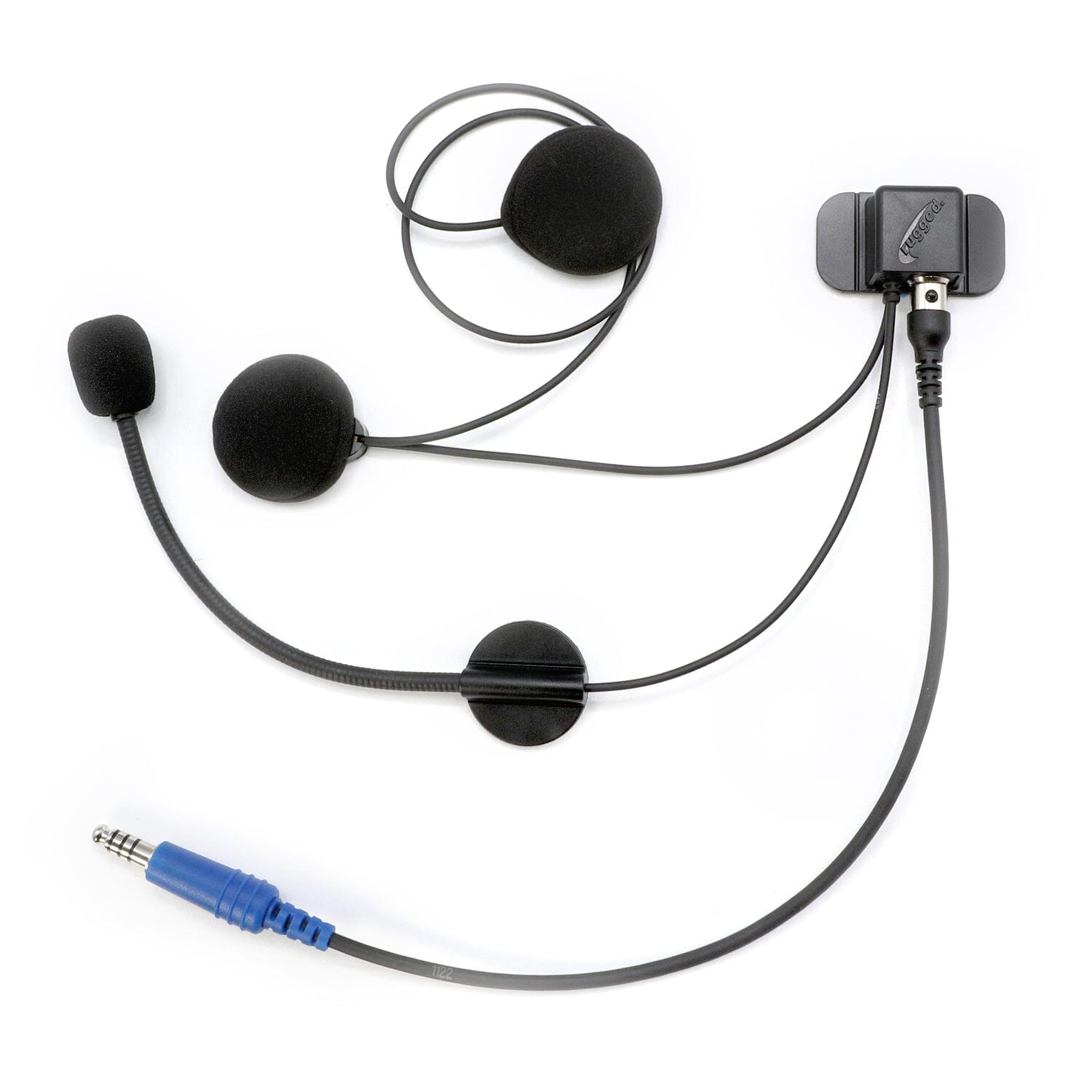 Rugged Radios Wired / STX Stereo Helmet Kit /w Alpha Audio Speakers & Mic HK-UNI