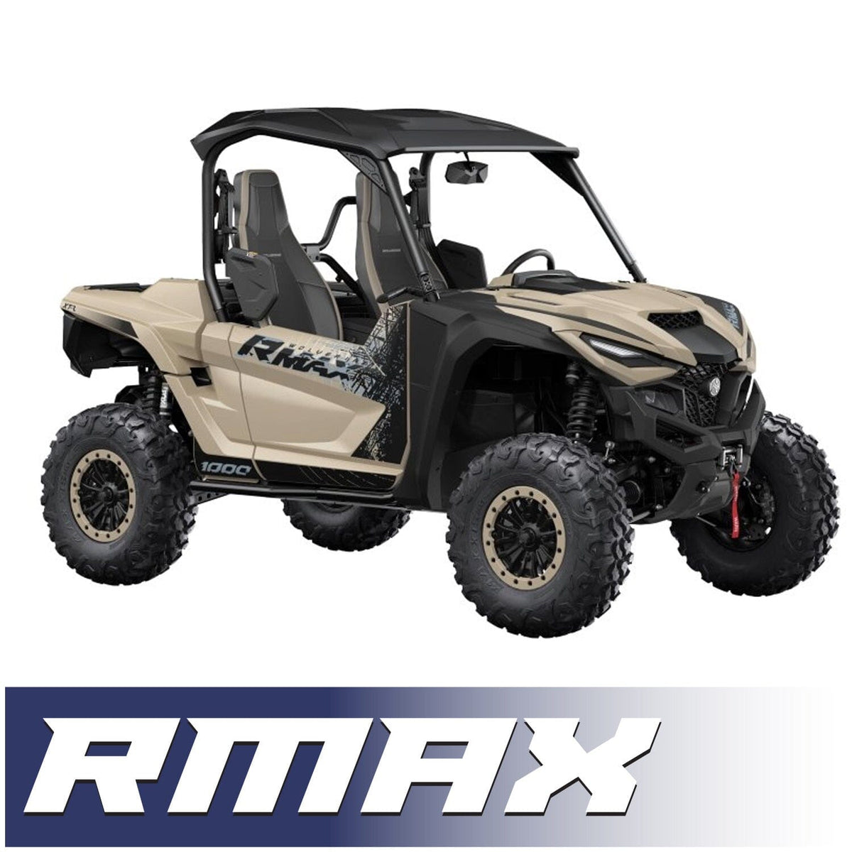 Rugged Radios Yamaha Wolverine RMAX Complete Communication Kit /w Rocker Switch Bluetooth Intercom & 2-Way Radio - STX Stereo Remote Head / G1 GMRS RMAX-STX-RS-G1-HK