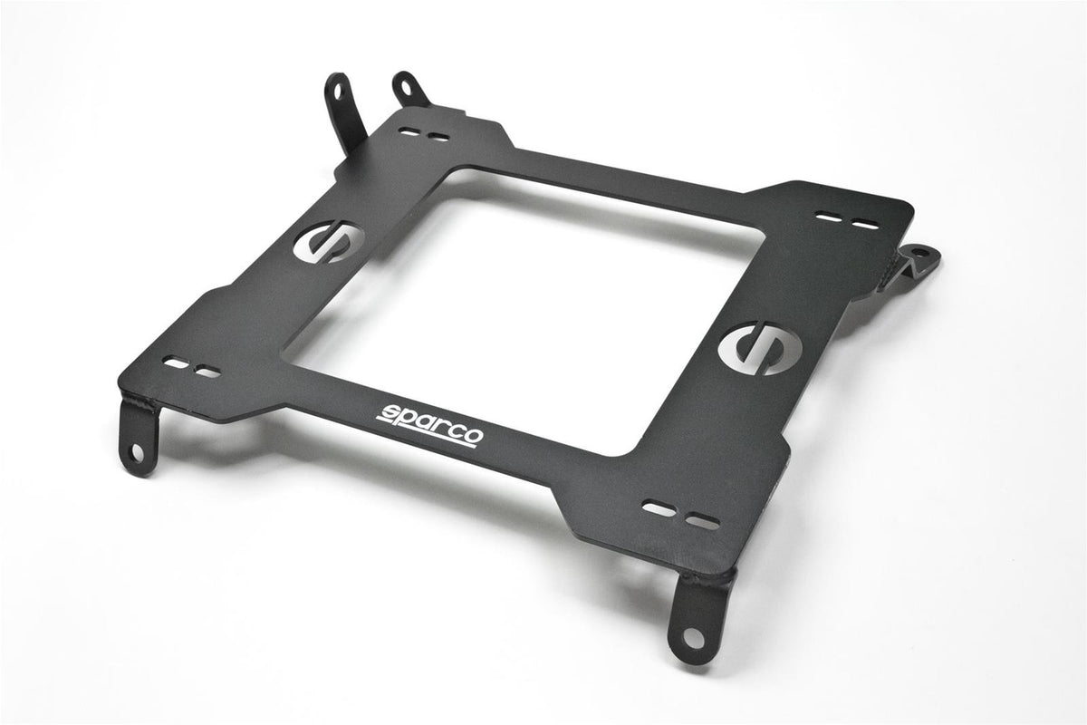Sparco 600 Series Seat Adapter Bracket - Driver Side - Black - Toyota MR2 1984-89