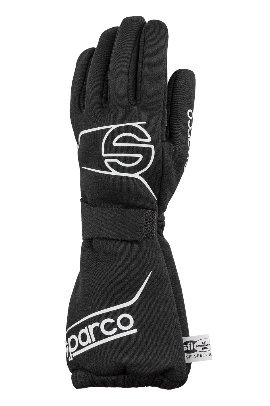 Sparco Wind SFI-20 Drag Glove - Black/White