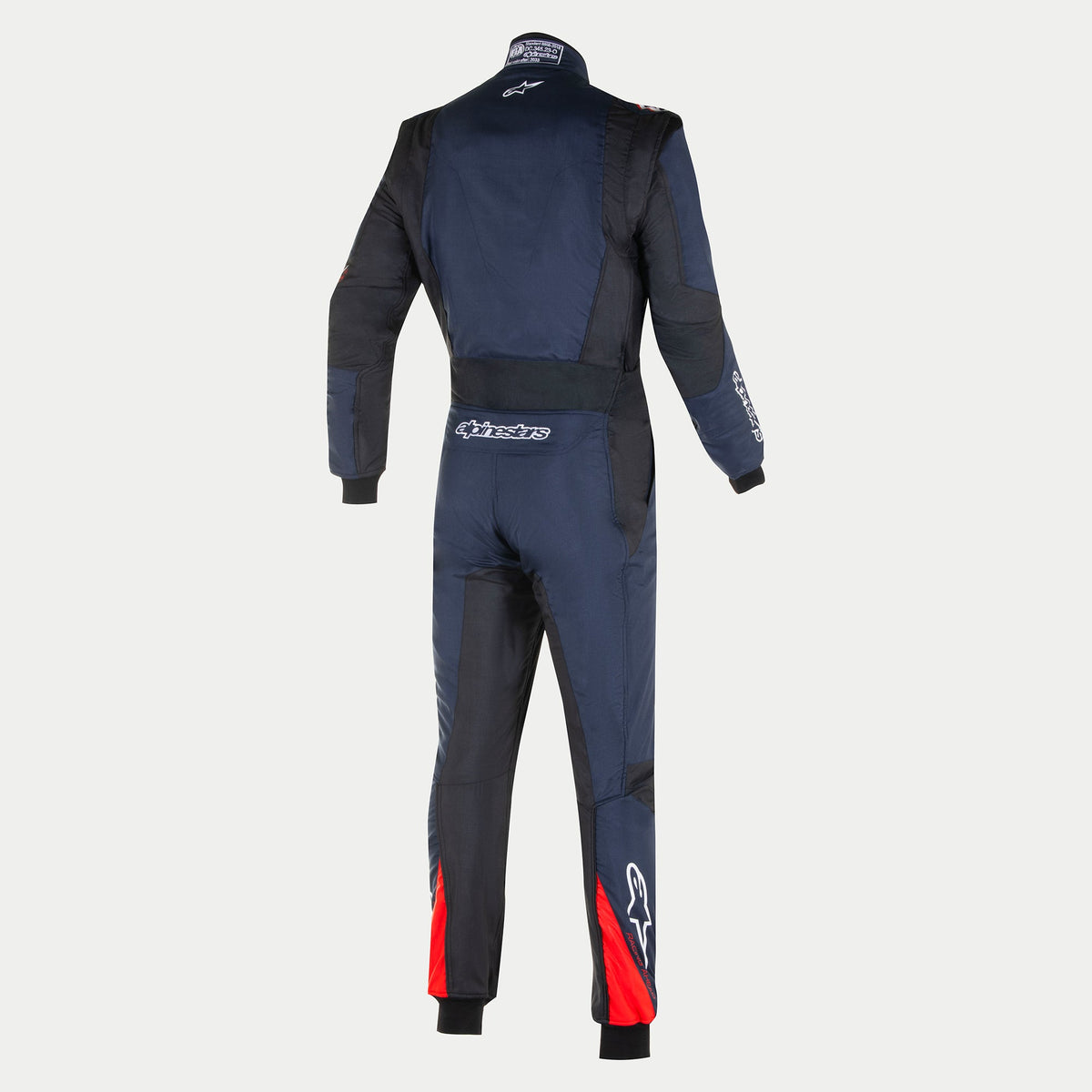 Alpinestars GP Tech v4 Bootcut Suit - Navy/Black/Red