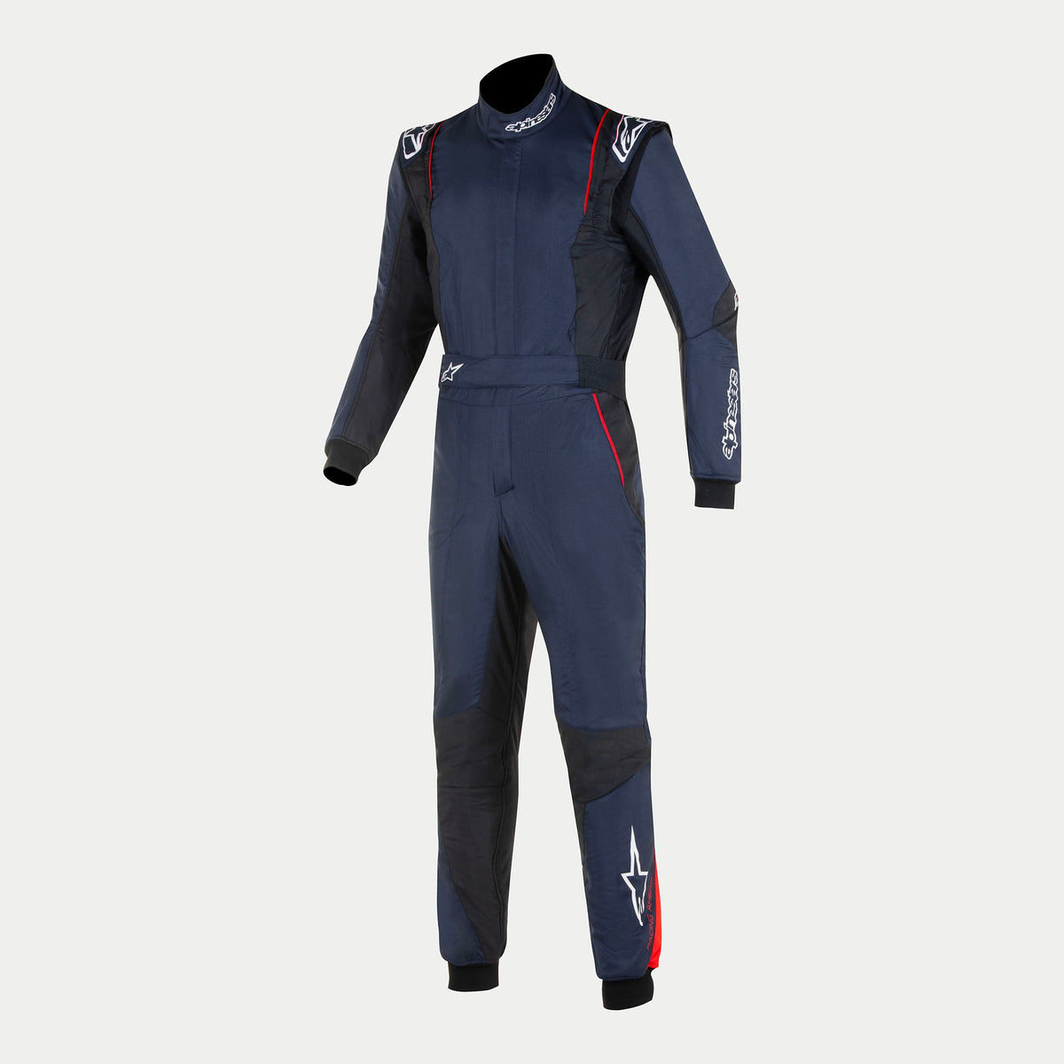 Alpinestars GP Tech v4 Bootcut Suit - Navy/Black/Red