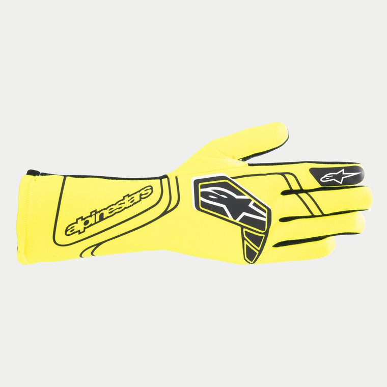 Alpinestars Tech-1 Start V4 Gloves - Yellow Fluo