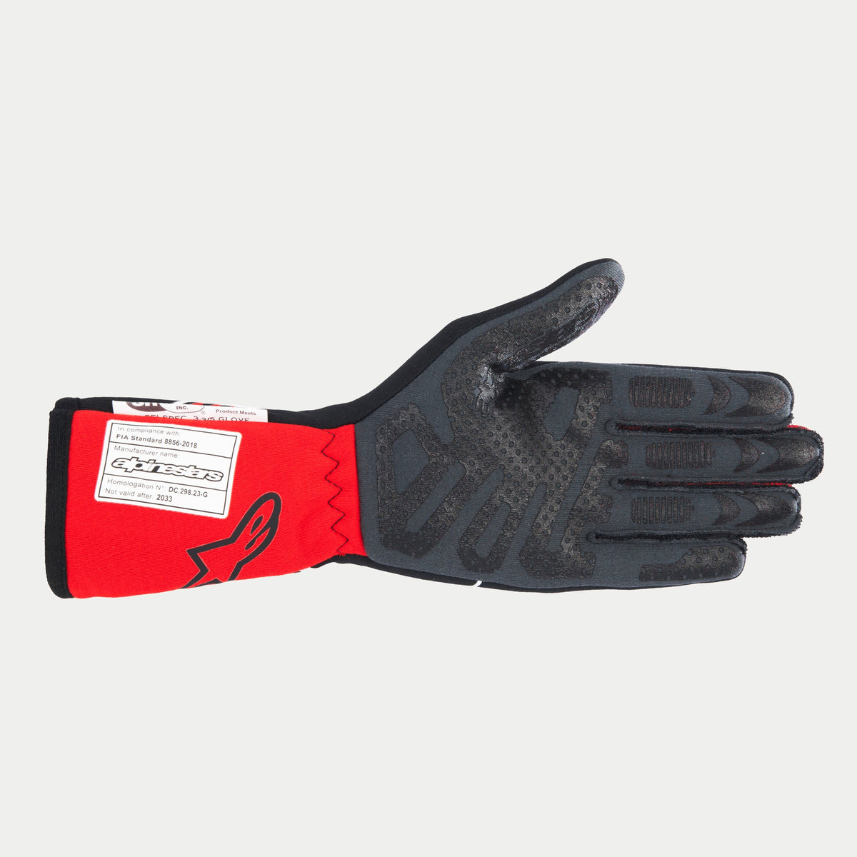 Alpinestars Tech-1 Race V4 Gloves - Black/Red