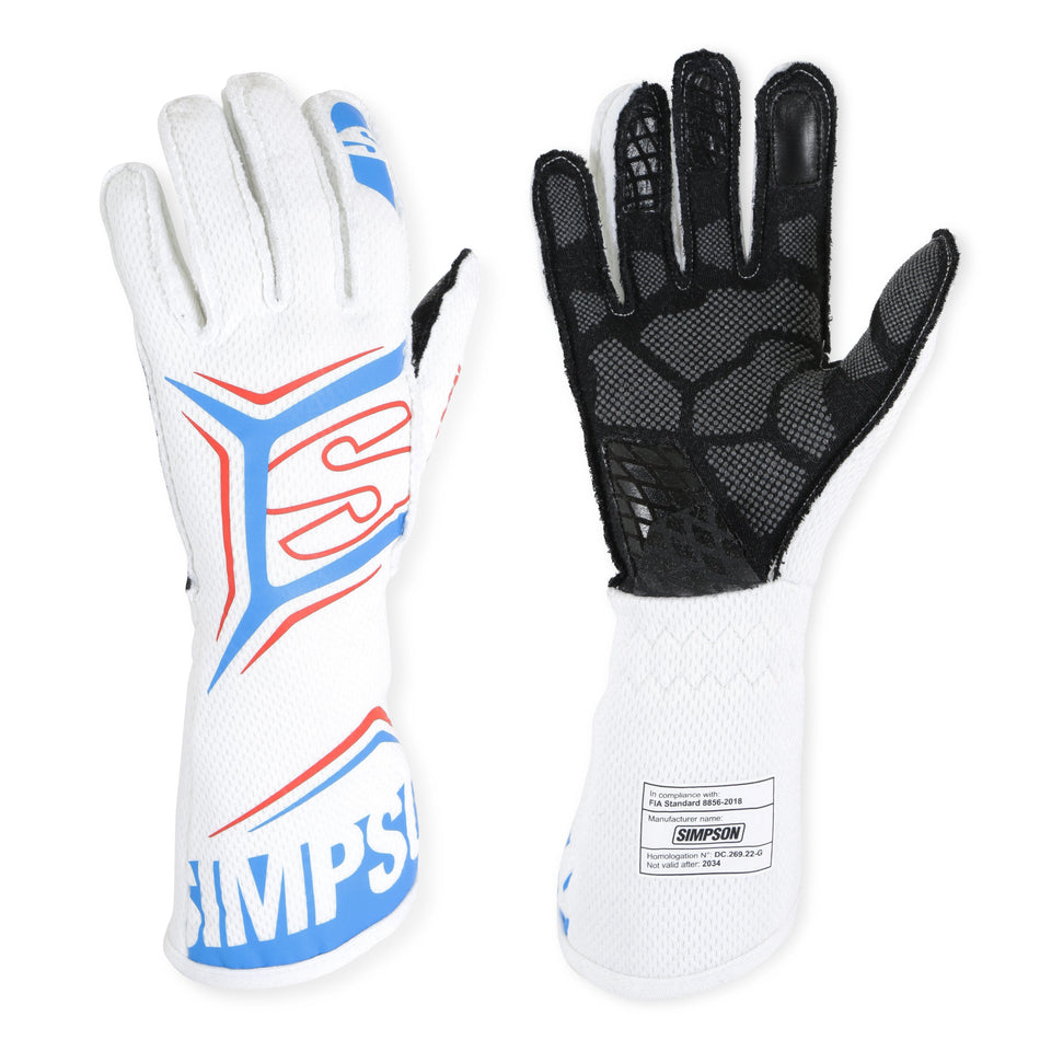 Simpson Magnata Glove - White/Blue