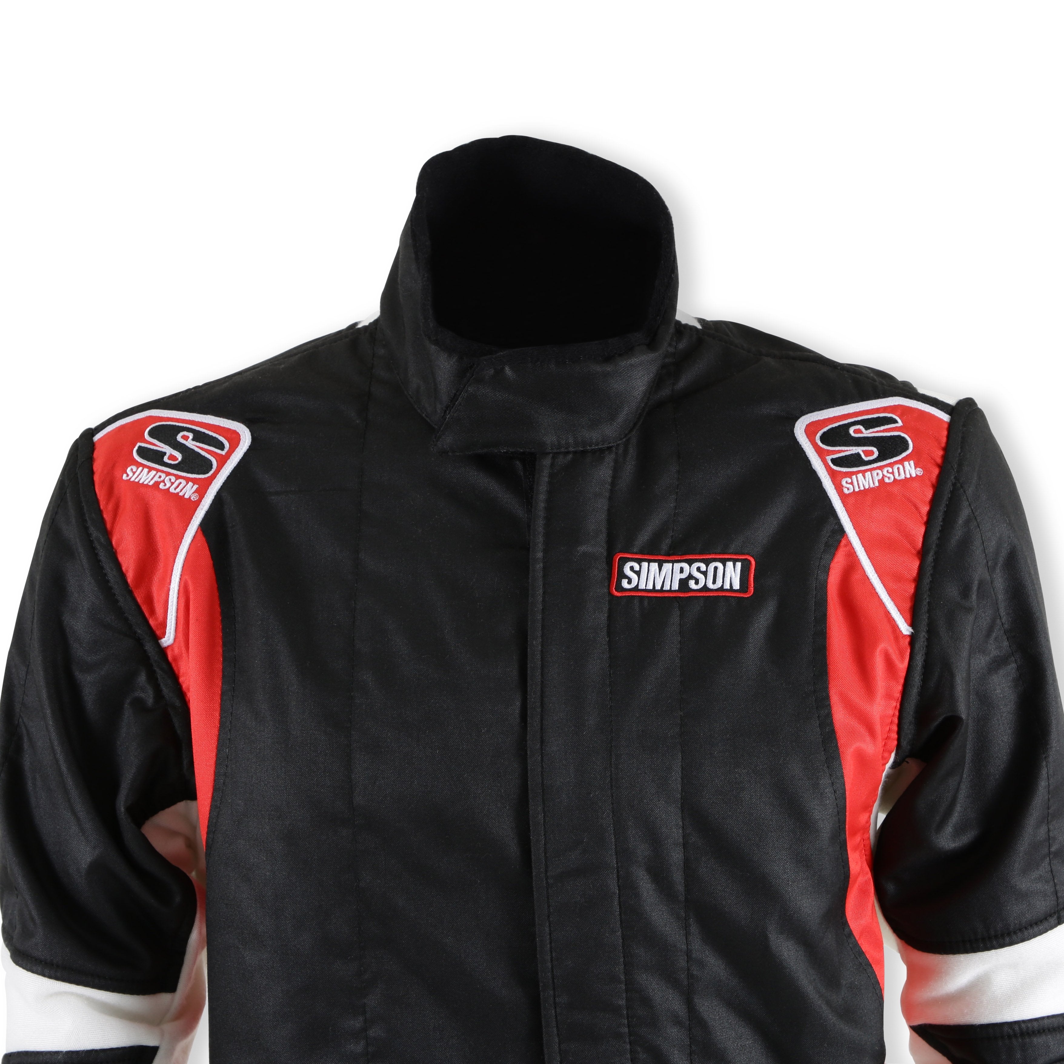 Simpson SC02101 Simpson Supercoil Racing Suit - Black/White/Red