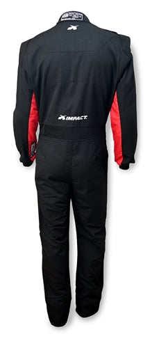 Impact Axis 2.4 Firesuit - Black/Red