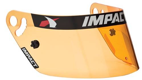 Impact Anti-Fog Shield - Amber - Fits 1320 Air Drft/Super Sprt
