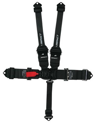 Impact Racer Series 5-Point Latch & Link Restraints - HNR 2" to 3" Shoulder Harness