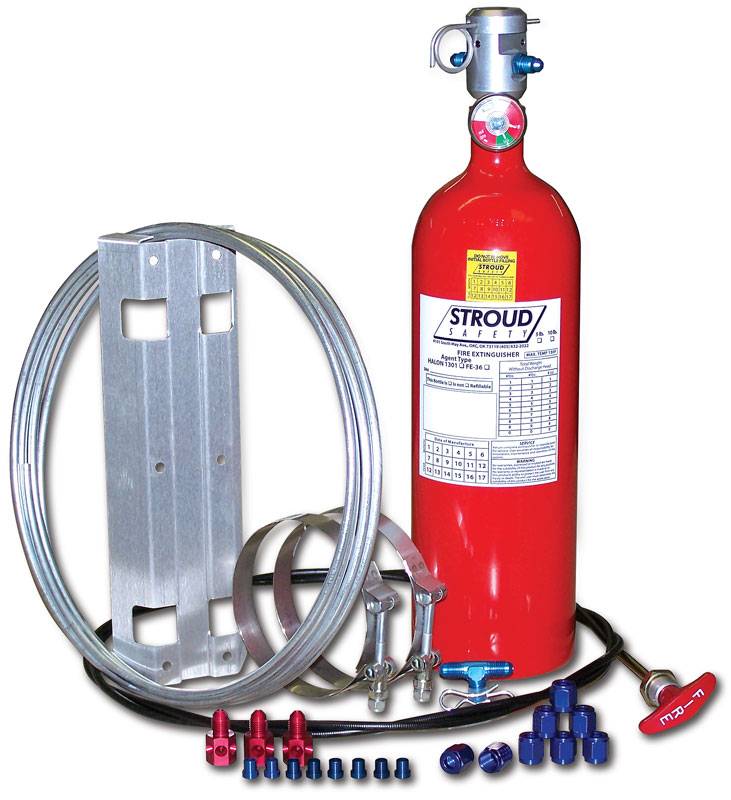 Stroud 10 Lb. FE-36 Fire Suppression System - Push Style