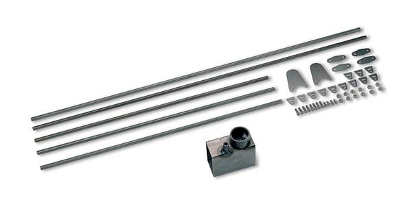 Chassis Engineering Round Tube Parachute Single Pack Mount Kit (Unwelded)