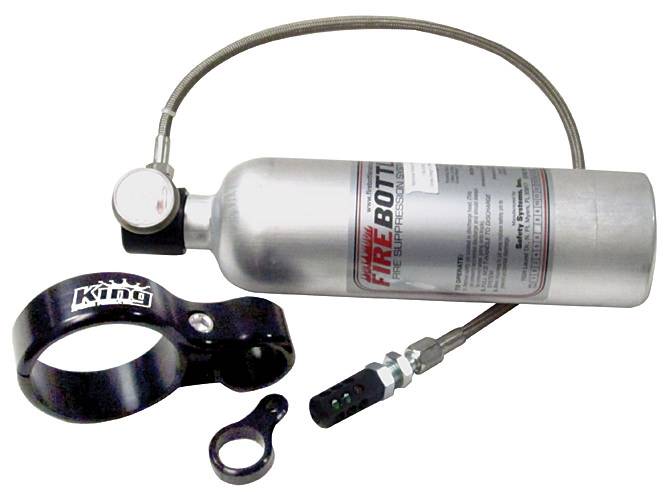 King Racing Products FE-36 Fire Suppression System - 2.75 lb Bottle - Heat Activated