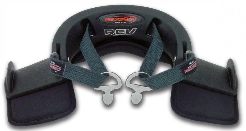 NecksGen REV Youth Head & Neck Restraint - Black