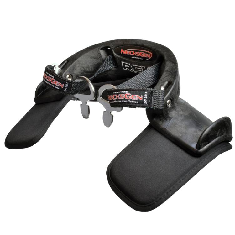 NecksGen REV Youth Head & Neck Restraint - Black