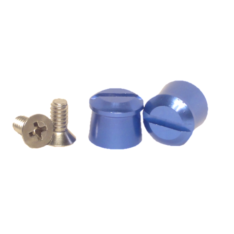 Pulse Aluminum Tear Off Posts - Blue