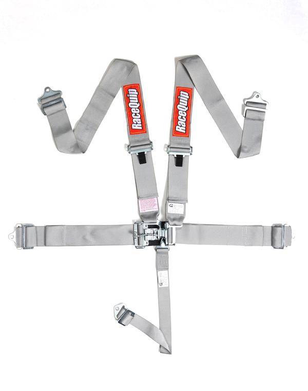 RaceQuip Platinum Latch & Link Harness - 5-Point - Black