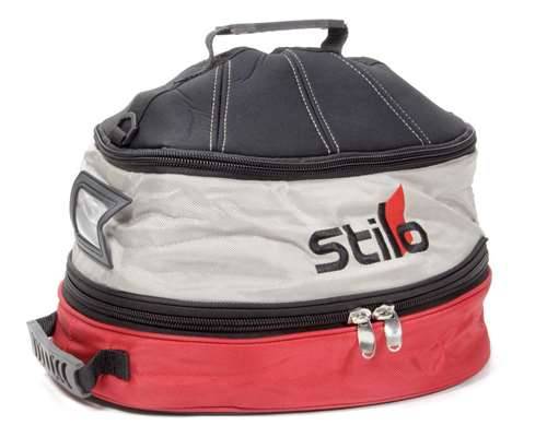 Stilo Helmet Bag - Black/Red/White