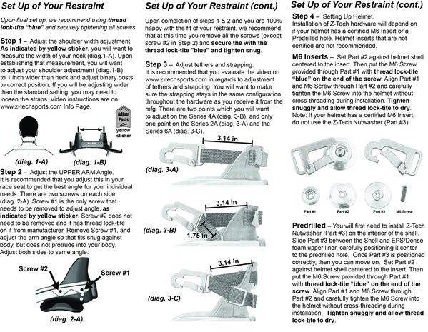 Z-Tech Series 2A Head & Neck Restraint