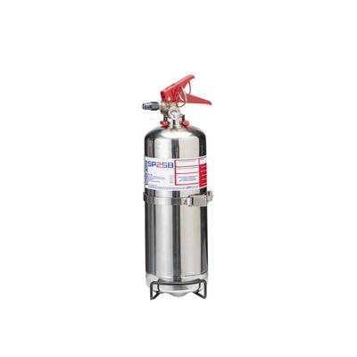 Sparco Ultra-Light Fire Extinguisher - NOVEC - 2 Liter - Polished