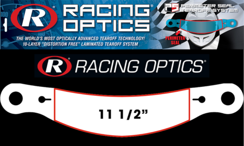 Racing Optics Perimeter Seal Tearoffs - Clear