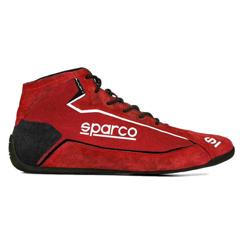 Sparco Slalom+ Suede Shoe - Red