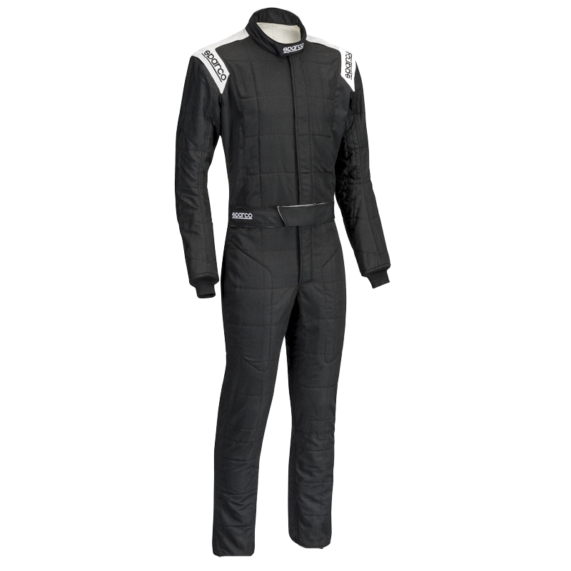 Sparco Conquest 2.0 Boot Cut Suit - Black/White