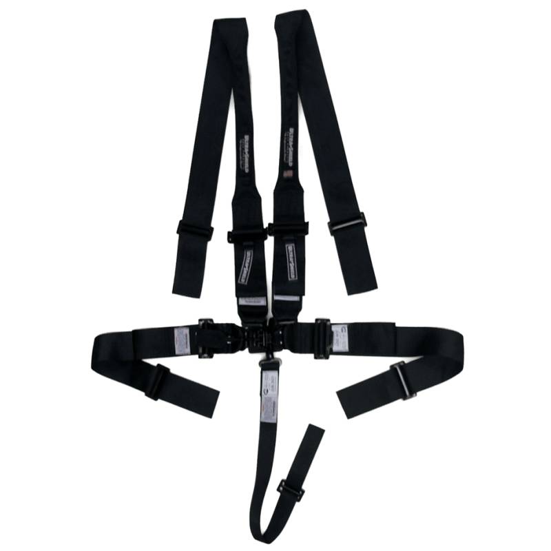 Ultra Shield Sprint Car 5-Point Latch & Link Harness - Pull Down Adjust