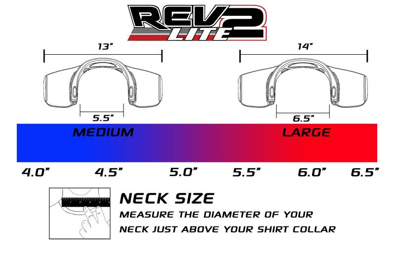 NecksGen REV 2 Carbon Head & Neck Restraint - 2" Harness
