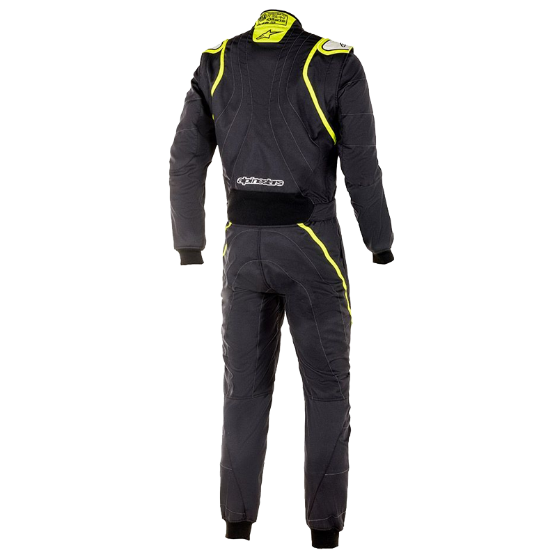 Alpinestars GP Race v2 Suit - Black/Yellow Fluo