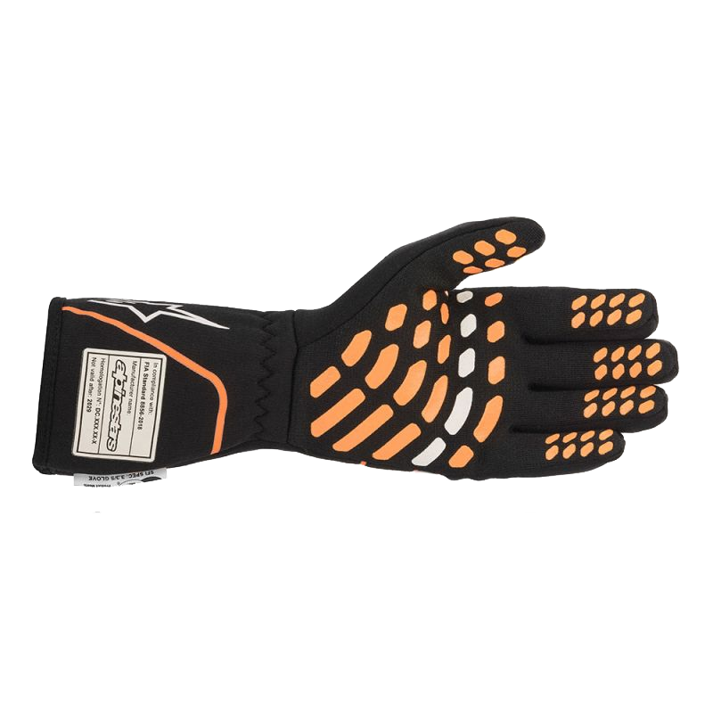Alpinestars Tech 1 Race v2 Glove - Black/Orange Fluo