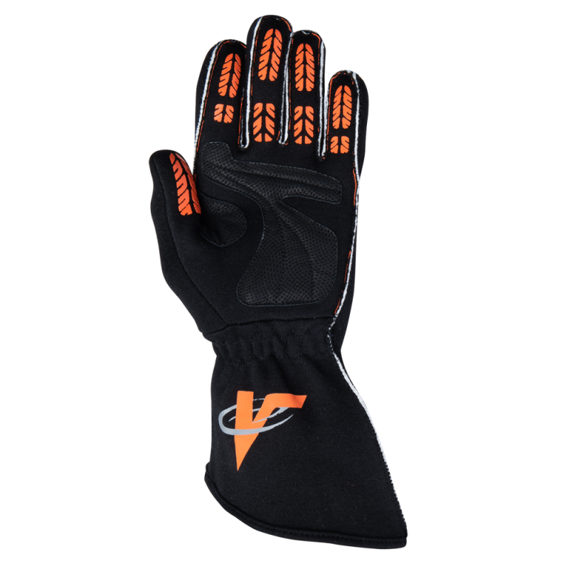 Velocity Fusion Glove - Black/Fluo Orange/Silver