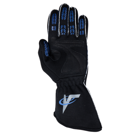 Velocity Fusion Glove - Black/Silver/Blue