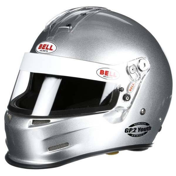Bell GP2 Youth Helmet - Metallic Silver