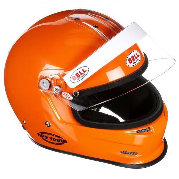 Bell GP2 Youth Kart and Auto Racing Helmet SFI 24.1, SFI 24.1 | Safety Orange
