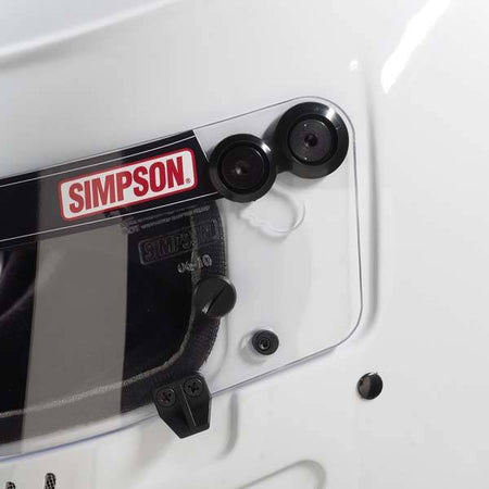 Simpson Helmet Shield - Sidewinder Voyager/Voyager Evolution - Snell SA2010/15 - Clear