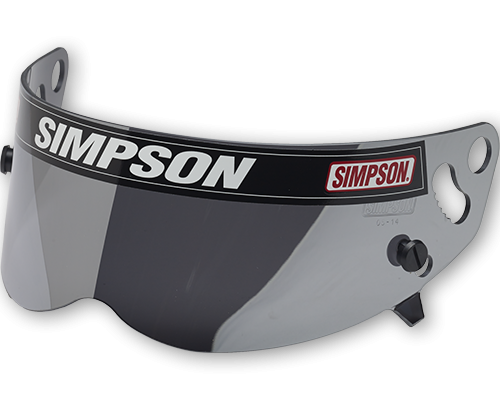 Simpson Helmet Shield - Diamondback/Speedway RX/X-Bandit Helmet - Snell SA2010/15 - Amber