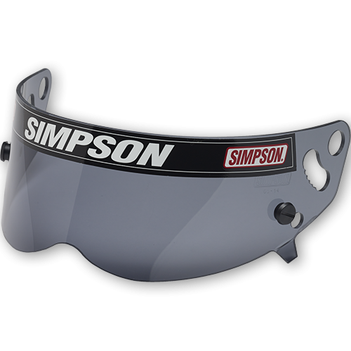 Simpson Helmet Shield - Diamondback/Speedway RX/X-Bandit Helmet - Snell SA2010/15 - Amber
