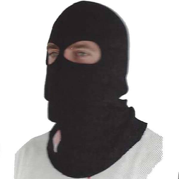 Simpson CarbonX Head Sock - Dual Eye Hole - Black
