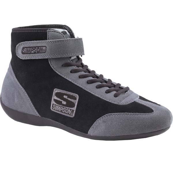 Simpson Midtop Shoe - Black/Gray