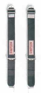 Simpson 3" Individual Mount Shoulder Harness - 75" Floor Mount - Latch & Link - Platinum