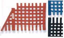 Simpson 18" x 24" Rectangle Window Net - Red