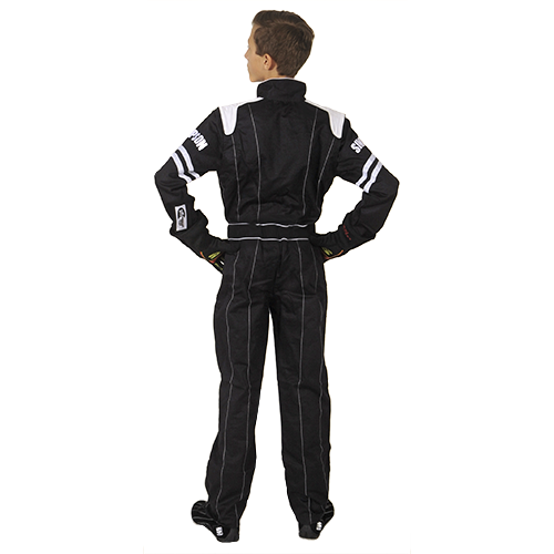 Simpson Legend II Youth Racing Suit - Black/White