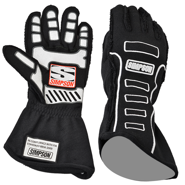 Simpson Competitor Glove - External Seam - Black