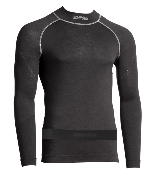 Simpson Pro-Fit Base Layer Top - Long Sleeve - Black