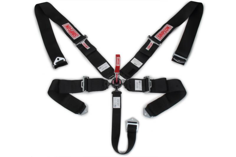 Simpson 5-Point Pull-Down Bolt-in Sport Harness System - Model 29043BL, Racing Safety Harness