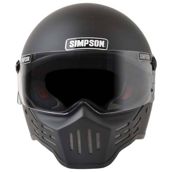 Simpson M30 Helmet - Matte Black
