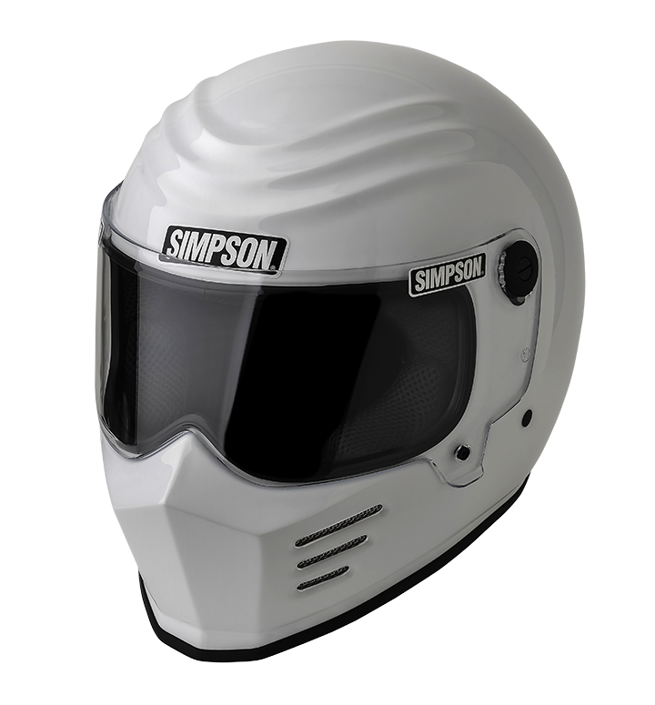 Simpson Outlaw Bandit Helmet - White